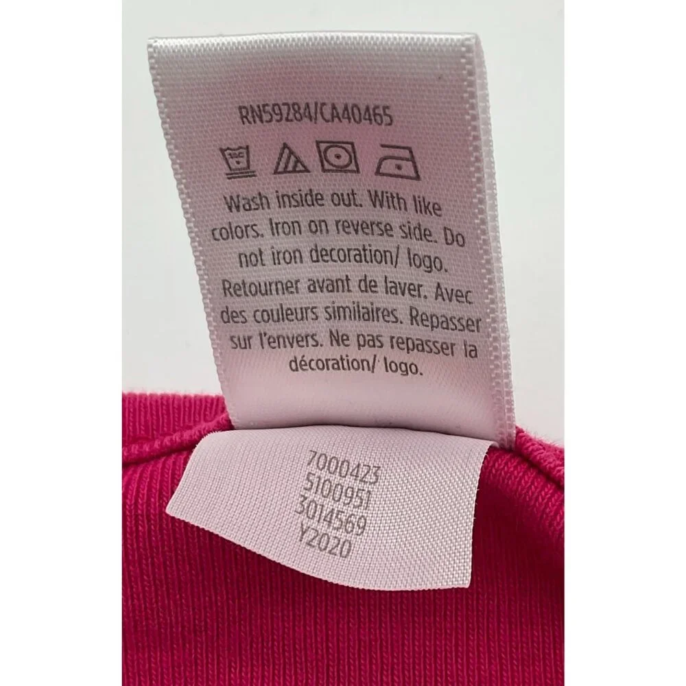 Gymboree Girls Embroidered Preppy Puppy Applique Balloons Hot Pink Cotton Tee 4T